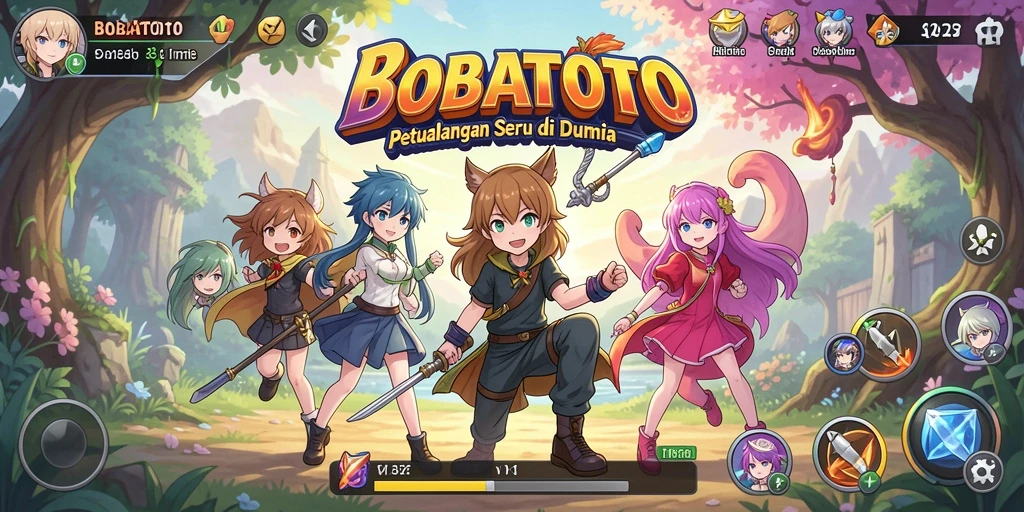 Tangkapan layar dari gameplay seru di BOBATOTO.