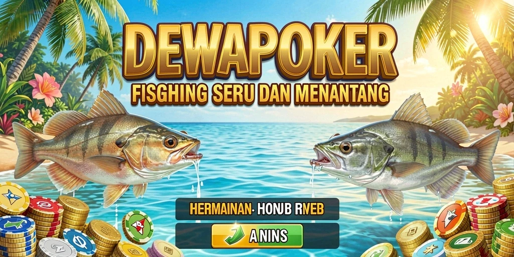 Tangkapan ikan besar di DEWAPOKER saat gameplay.