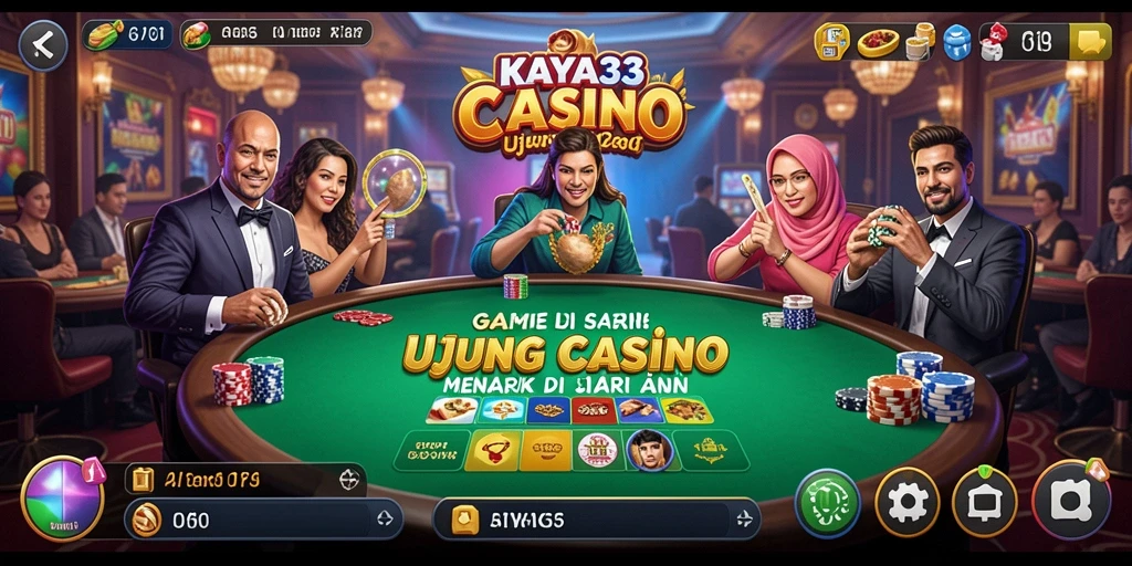 Tampilan menarik gameplay Live Casino di KAYA33 yang bisa dinikmati semua pemain.