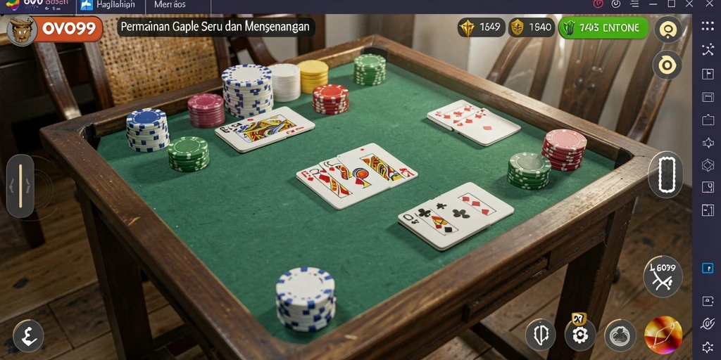 Screenshot gameplay OVO99 dengan tampilan menarik dan seru.