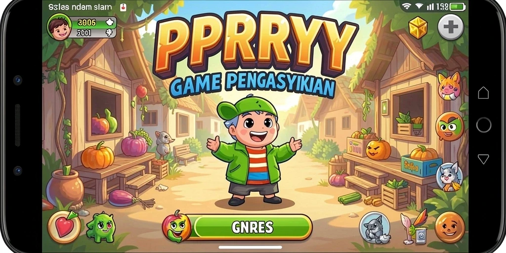 Tangkapan layar game PPRRYY menampilkan gameplay Idle yang seru.