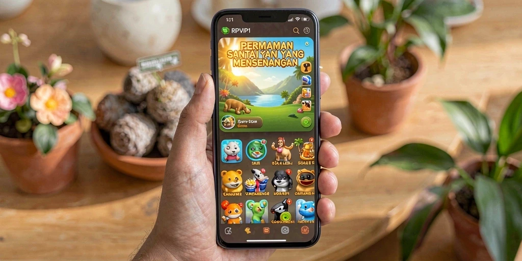 Screenshot utama gameplay RPVIP1 yang menampilkan tantangan seru.
